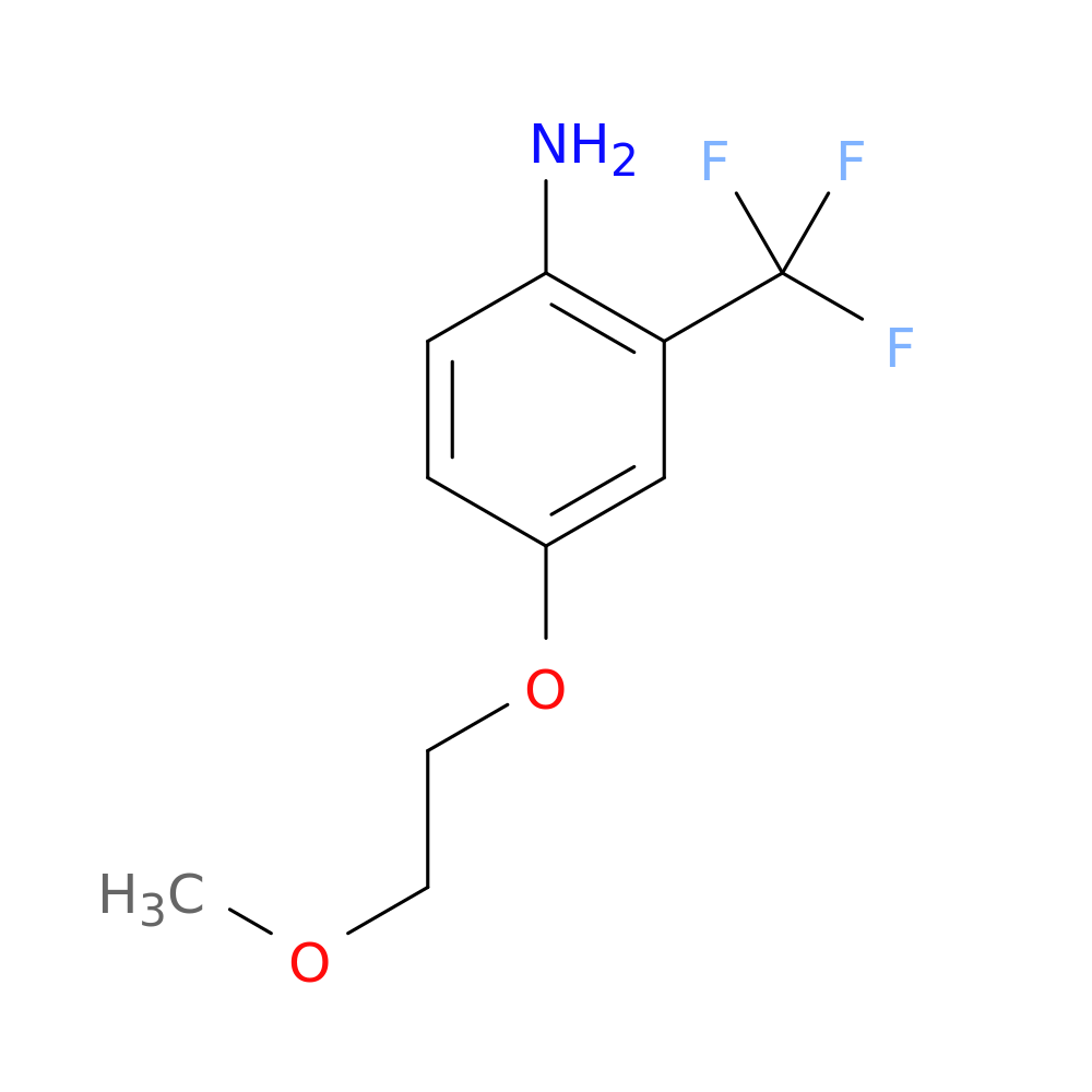 4-(2-Methoxyethoxy)-2-(trifluoromethyl)aniline
