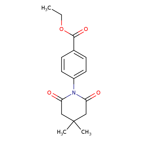 Ethyl 4-(4,4-dimethyl-2,6-dioxopiperidin-1-yl)benzoate