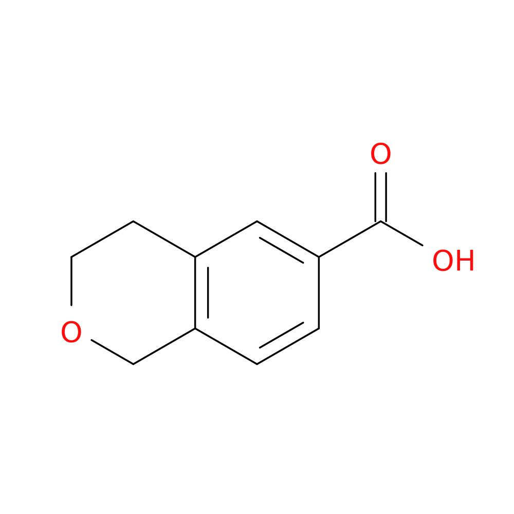 3,4-Dihydro-1H-2-benzopyran-6-carboxylic acid