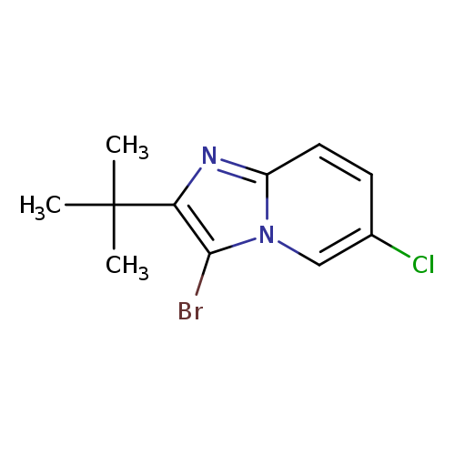 3-BROMO-2-TERT-BUTYL-6-CHLORO-IMIDAZO[1,2-A]PYRIDINE