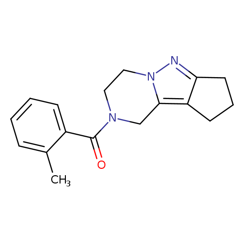 11-(2-methylbenzoyl)-7,8,11-triazatricyclo[6.4.0.0^{2,6}]dodeca-1,6-diene
