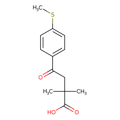2,2-Dimethyl-4-oxo-4-(4-thiomethylphenyl)butryic acid