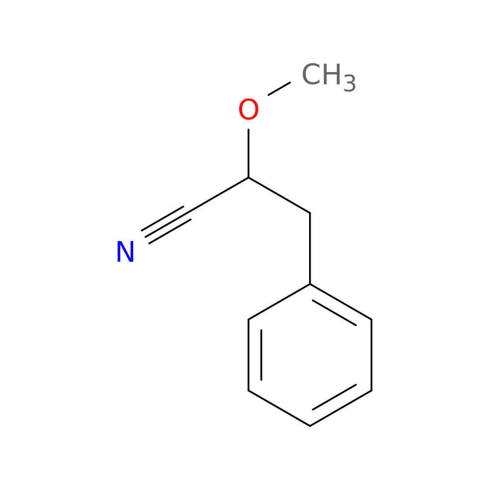 2-methoxy-3-phenylpropanenitrile