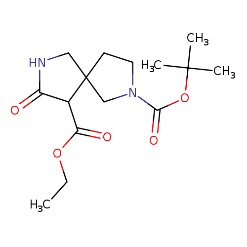 2-tert-Butyl 9-ethyl 8-oxo-2,7-diazaspiro[4.4]nonane-2,9-dicarboxylate