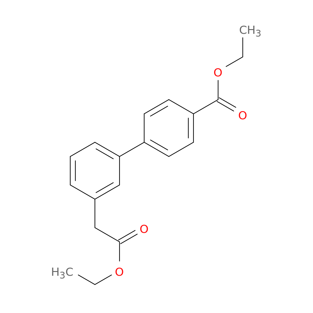 Ethyl 4-[3-(2-ethoxy-2-oxoethyl)phenyl]benzoate