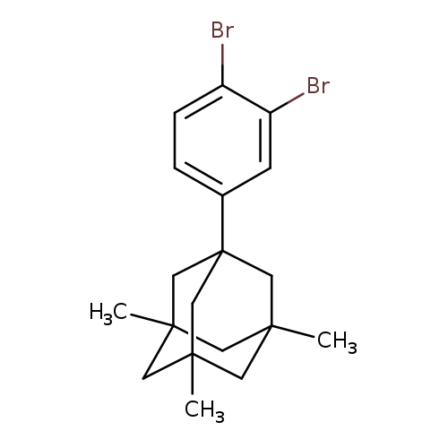 1-(3,4-dibromophenyl)-3,5,7-trimethyladamantane