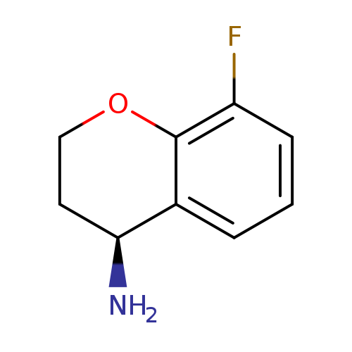 2H-1-Benzopyran-4-amine, 8-fluoro-3,4-dihydro-, (4S)-
