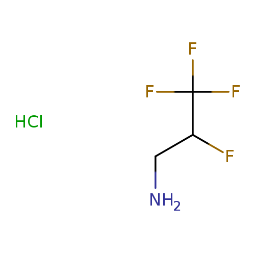 2,3,3,3-tetrafluoropropan-1-aminehydrochloride