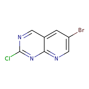 6-bromo-2-chloropyrido[2,3-d]pyrimidine