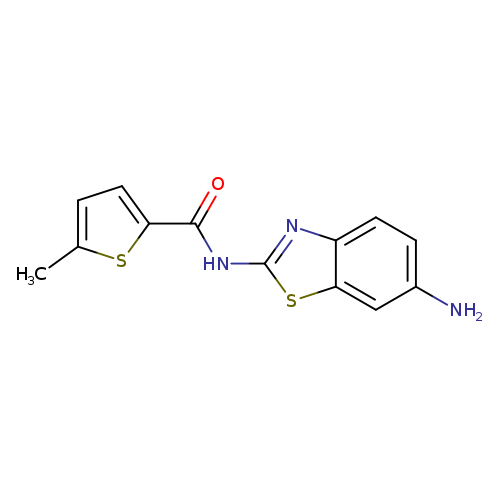 N-(6-amino-1,3-benzothiazol-2-yl)-5-methylthiophene-2-carboxamide