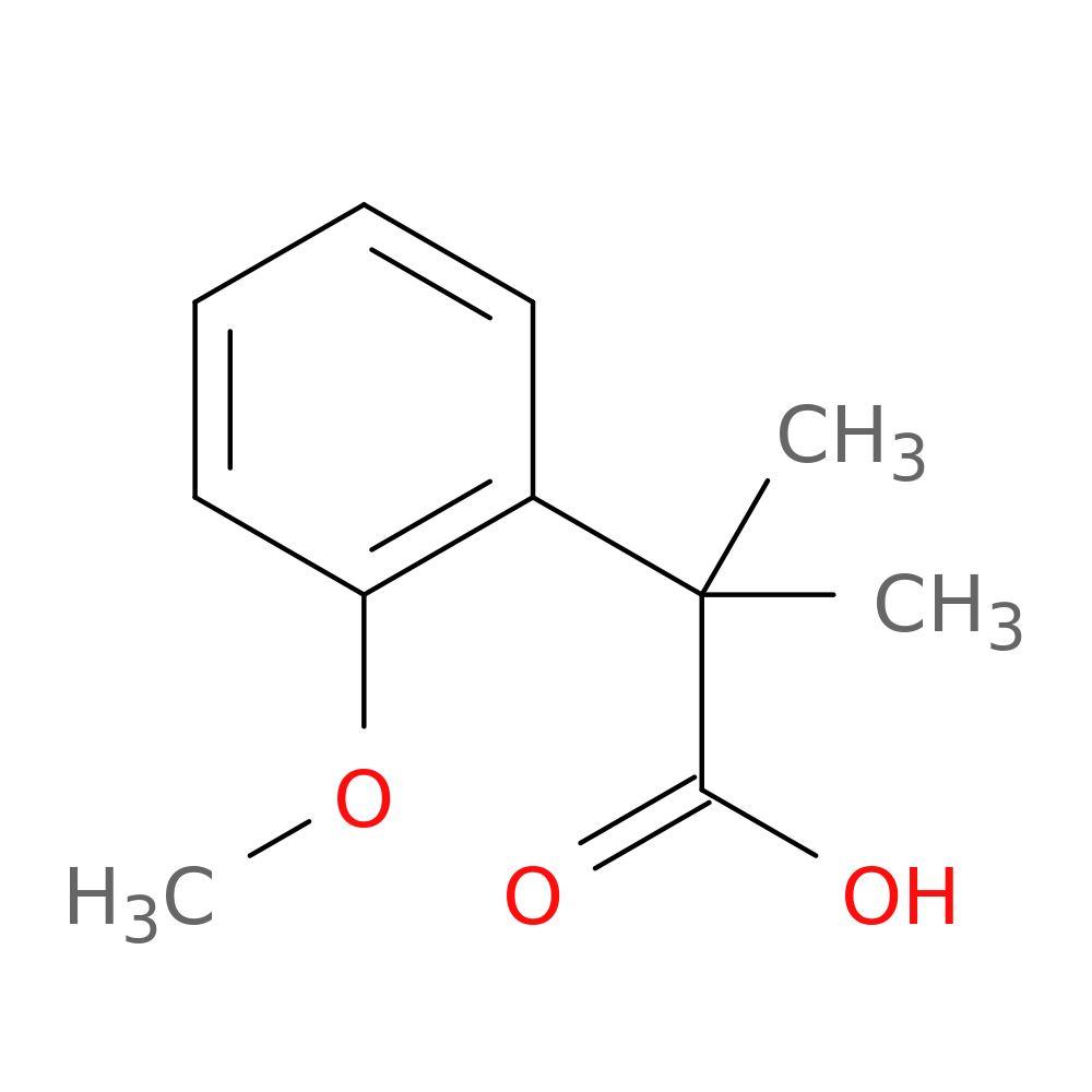 2-(2-Methoxyphenyl)-2-methylpropanoic acid