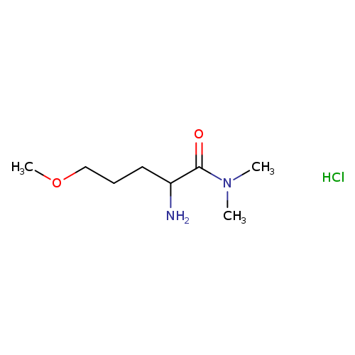 2-amino-5-methoxy-N,N-dimethylpentanamide hydrochloride