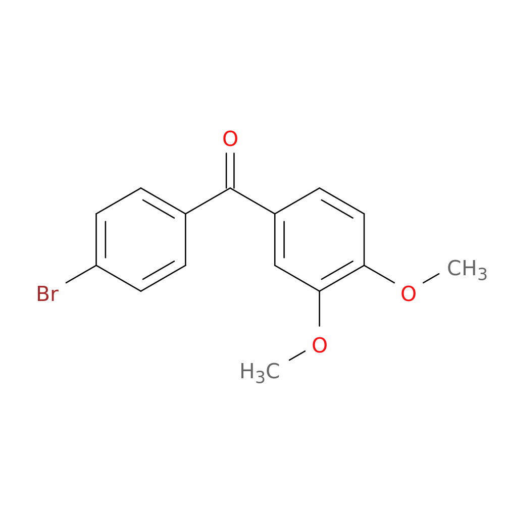 (4-Bromophenyl)(3,4-dimethoxyphenyl)methanone