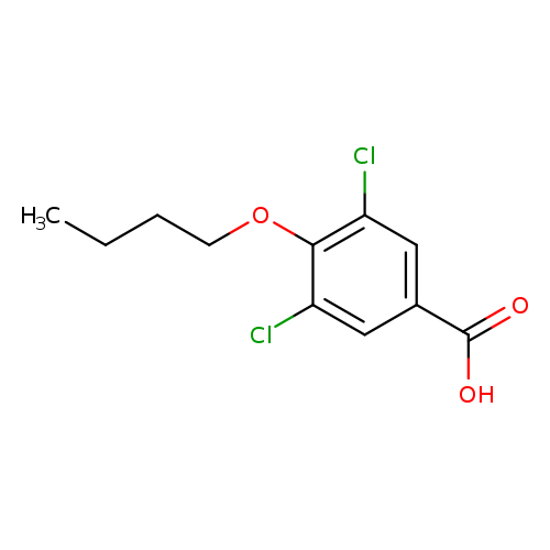 Benzoic acid, 4-butoxy-3,5-dichloro-
