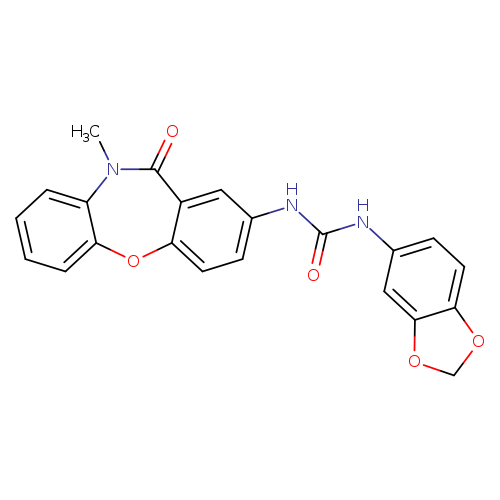 3-(2H-1,3-benzodioxol-5-yl)-1-{9-methyl-10-oxo-2-oxa-9-azatricyclo[9.4.0.0^{3,8}]pentadeca-1(11),3(8),4,6,12,14-hexaen-13-yl}urea