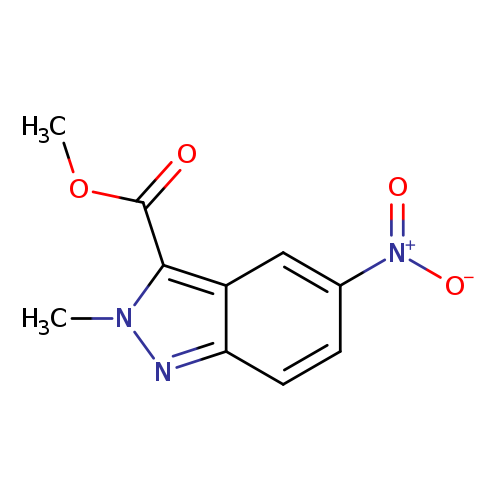 methyl 2-methyl-5-nitro-indazole-3-carboxylate