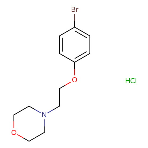 4-[2-(4-bromophenoxy)ethyl]morpholine hydrochloride