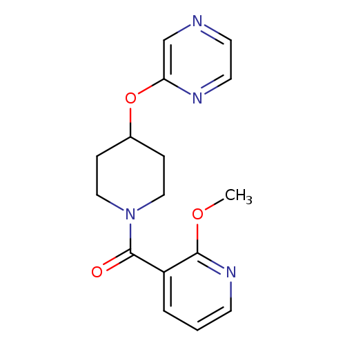 2-{[1-(2-methoxypyridine-3-carbonyl)piperidin-4-yl]oxy}pyrazine
