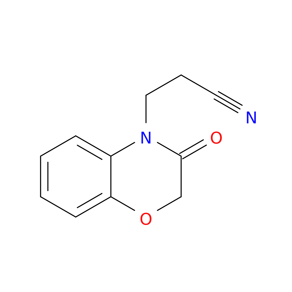 3-(3-Oxo-2H-benzo[b][1,4]oxazin-4(3H)-yl)propanenitrile
