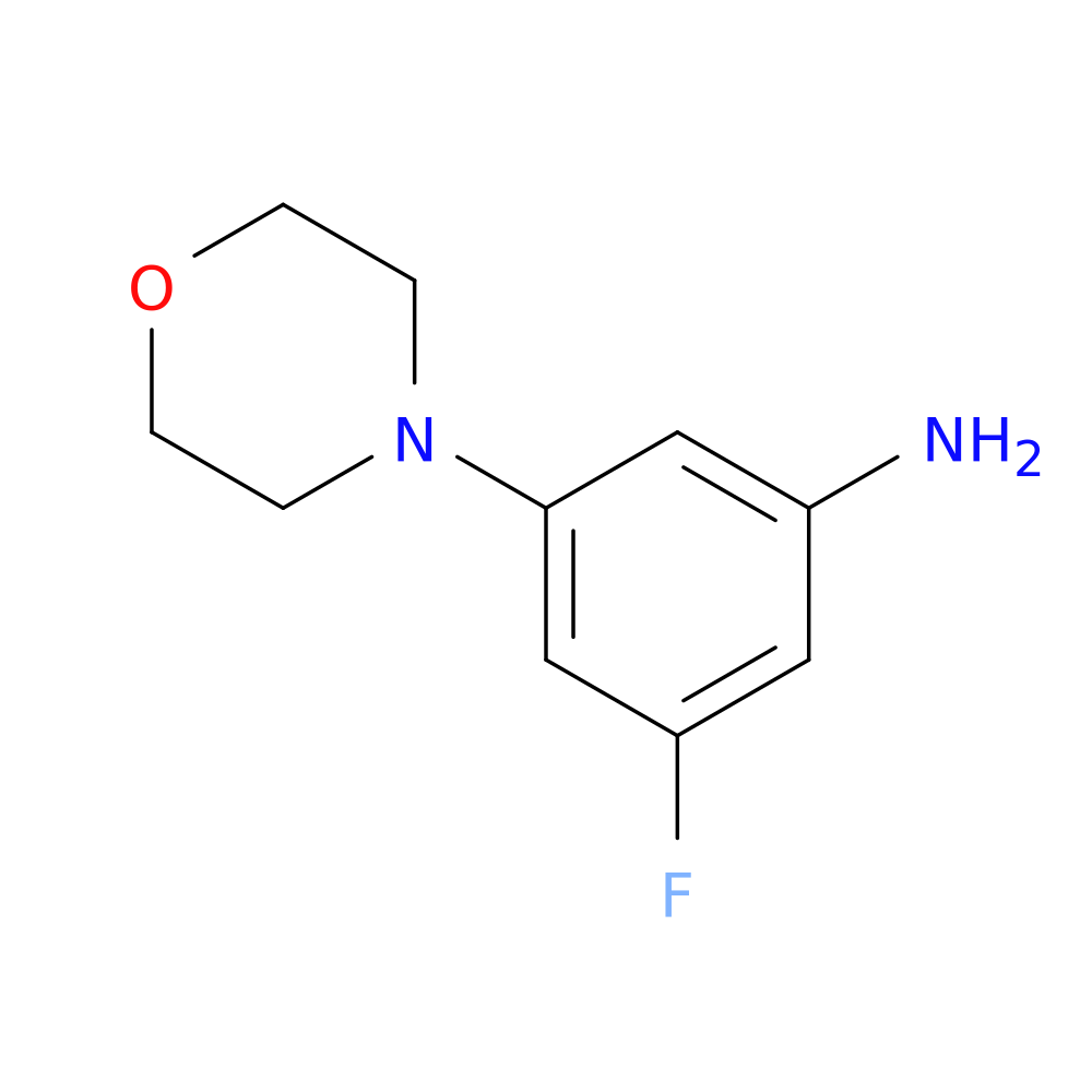 3-Fluoro-5-morpholinoaniline