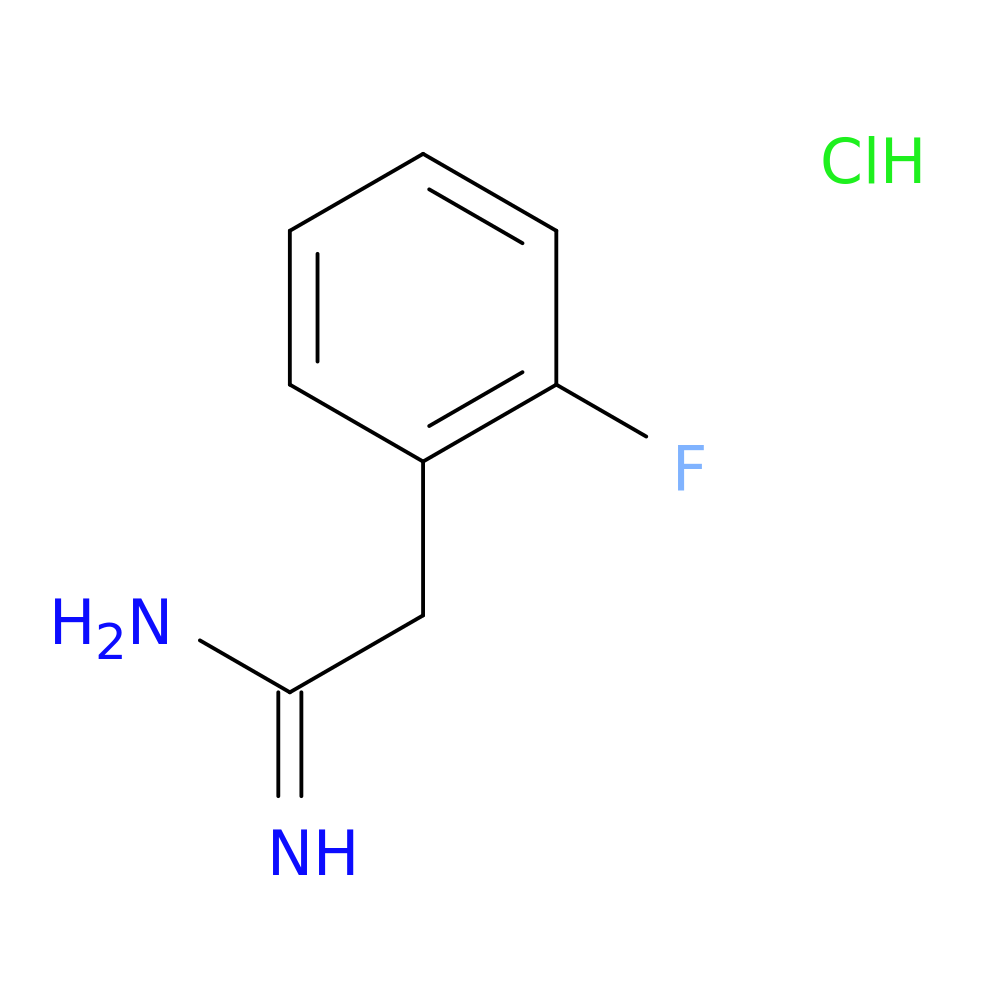 2-(2-fluorophenyl)ethanimidamide hydrochloride