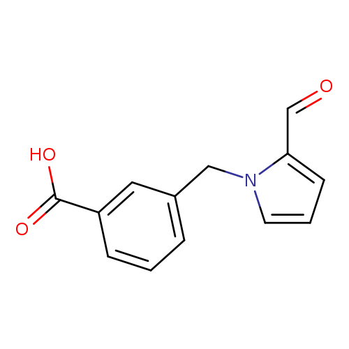 3-[(2-formyl-1H-pyrrol-1-yl)methyl]benzoic acid