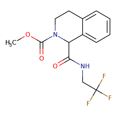 methyl 1-[(2,2,2-trifluoroethyl)carbamoyl]-1,2,3,4-tetrahydroisoquinoline-2-carboxylate