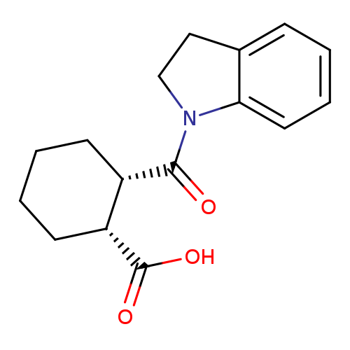 rac-(1R,2S)-2-(2,3-dihydro-1H-indole-1-carbonyl)cyclohexane-1-carboxylicacid,cis