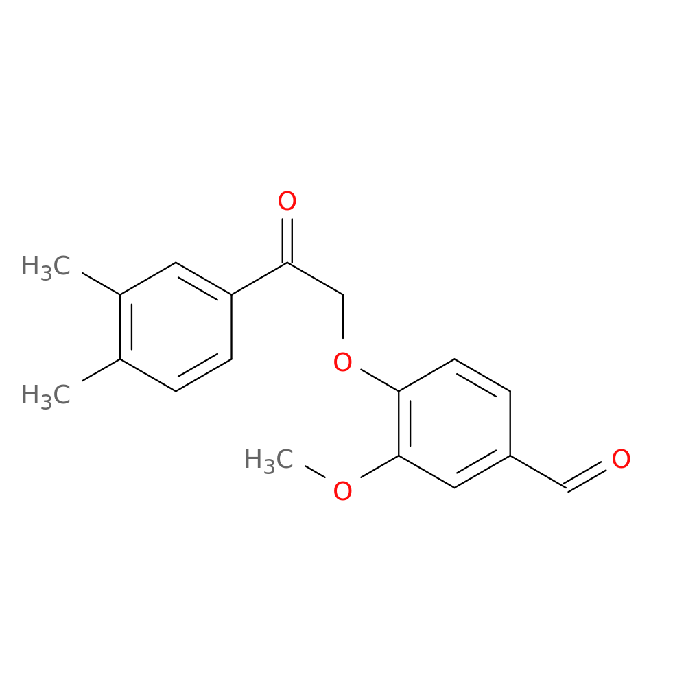 4-[2-(3,4-dimethylphenyl)-2-oxoethoxy]-3-methoxybenzaldehyde