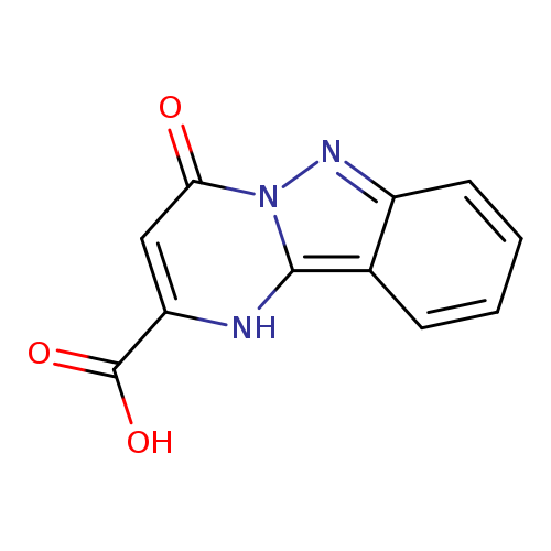 4-Oxo-1,4-dihydropyrimido[1,2-b]indazole-2-carboxylic acid
