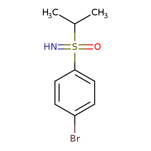 (4-bromophenyl)(imino)(propan-2-yl)-lambda6-sulfanone