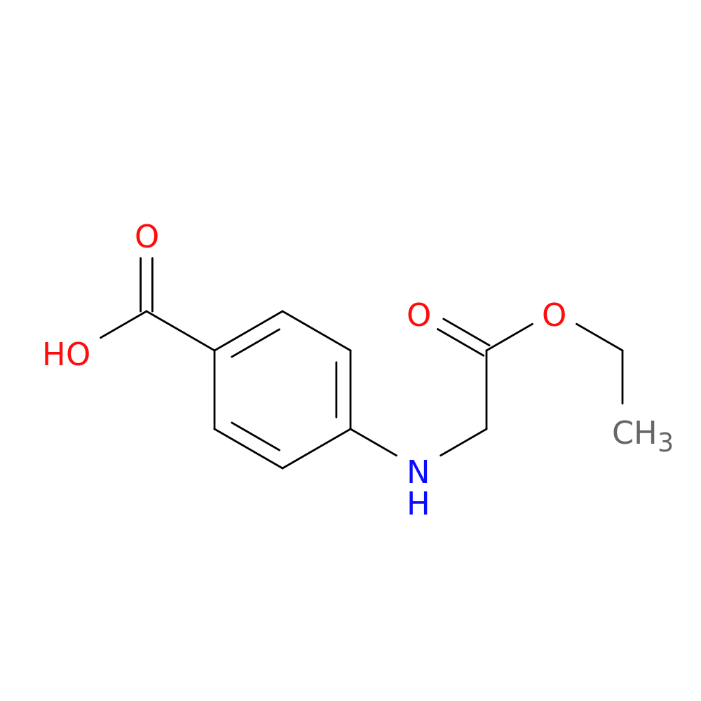 4-((2-Ethoxy-2-oxoethyl)amino)benzoic acid