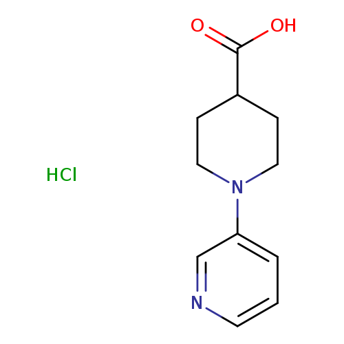1-(pyridin-3-yl)piperidine-4-carboxylic acid hydrochloride