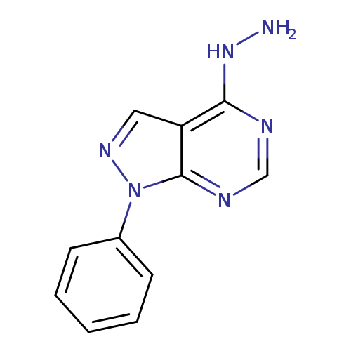 1H-Pyrazolo[3,4-d]pyrimidine,4-hydrazinyl-1-phenyl-