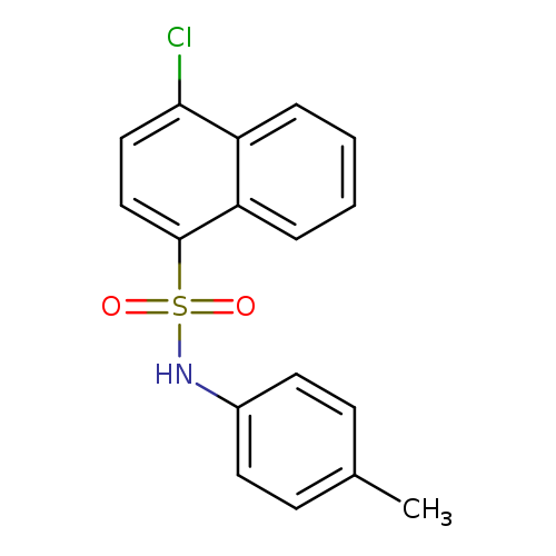 4-chloro-N-(4-methylphenyl)naphthalene-1-sulfonamide