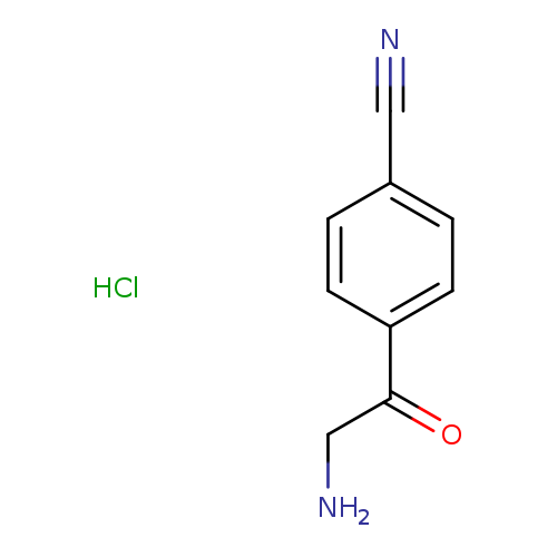 4-(2-aminoacetyl)benzonitrile hydrochloride