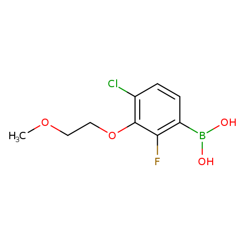 Boronic acid, B-[4-chloro-2-fluoro-3-(2-methoxyethoxy)phenyl]-