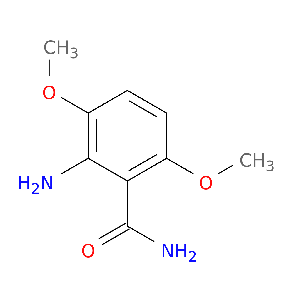 Benzamide, 2-amino-3,6-dimethoxy-