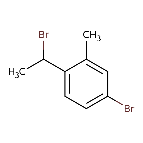 4-bromo-1-(1-bromoethyl)-2-methylbenzene