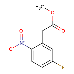 Benzeneacetic acid, 5-fluoro-2-nitro-, Methyl ester