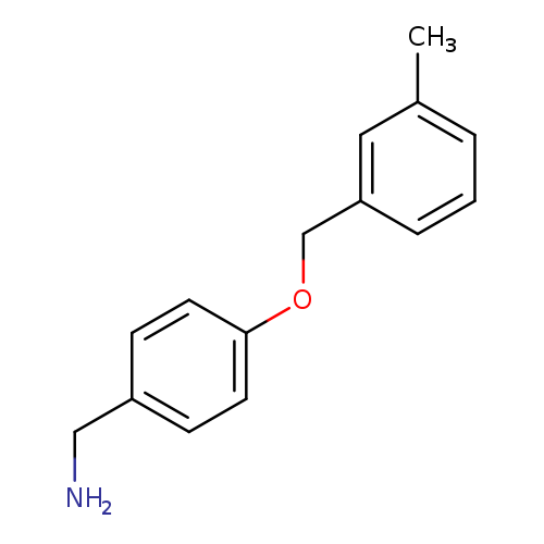 {4-[(3-methylphenyl)methoxy]phenyl}methanamine