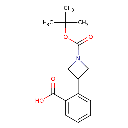 1-AZETIDINECARBOXYLIC ACID, 3-(2-CARBOXYPHENYL)-, 1-(1,1-DIMETHYLETHYL) E+