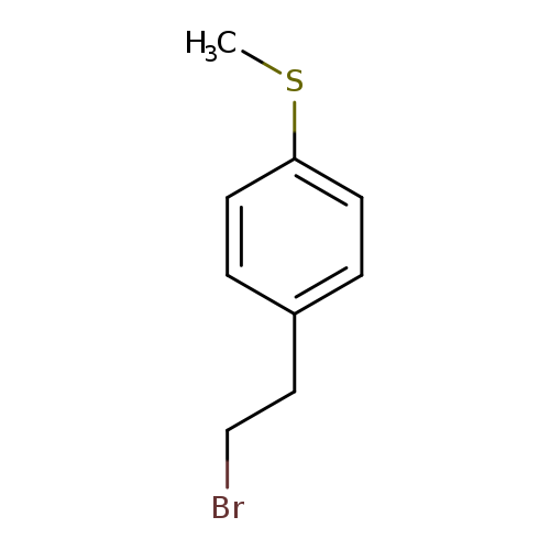 Benzene, 1-(2-bromoethyl)-4-(methylthio)-