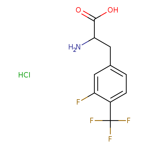 2-AMINO-3-(3-FLUORO-4-(TRIFLUOROMETHYL)PHENYL)PROPANOIC ACID HYDROCHLORIDE