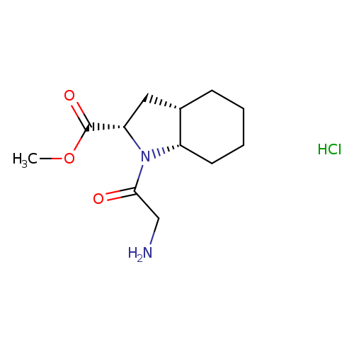 methyl(2S,3aS,7aS)-1-(2-aminoacetyl)-octahydro-1H-indole-2-carboxylatehydrochloride