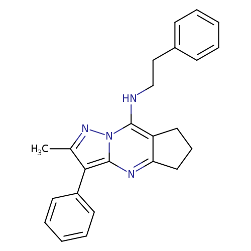 11-methyl-10-phenyl-N-(2-phenylethyl)-1,8,12-triazatricyclo[7.3.0.0^{3,7}]dodeca-2,7,9,11-tetraen-2-amine