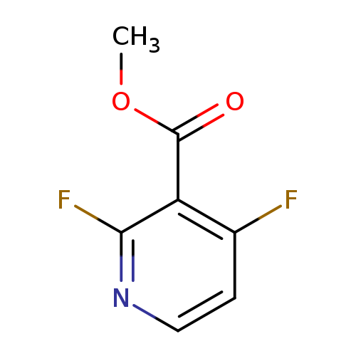 3-Pyridinecarboxylic acid, 2,4-difluoro-, methyl ester