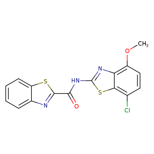 N-(7-chloro-4-methoxy-1,3-benzothiazol-2-yl)-1,3-benzothiazole-2-carboxamide