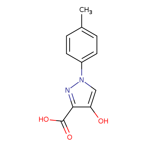 4-hydroxy-1-(4-methylphenyl)-1H-pyrazole-3-carboxylic acid