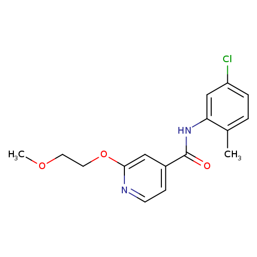 N-(5-chloro-2-methylphenyl)-2-(2-methoxyethoxy)pyridine-4-carboxamide